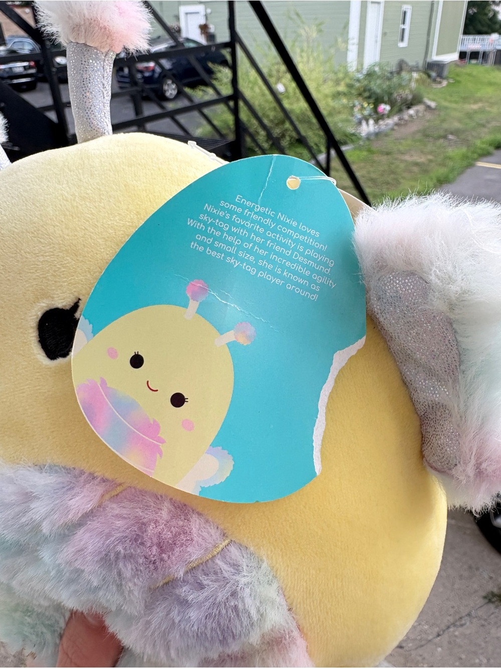 Squishmallow Nixie Butterfly 8” Plush Stuffed Animal - Picture 4 of 4